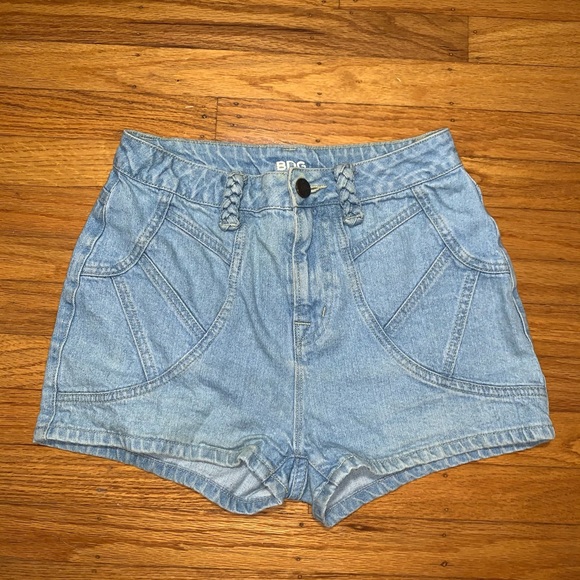 BDG Urban Outfitters shorts with braided details - Picture 1 of 3